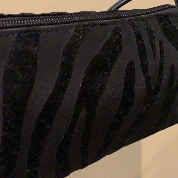 NWOT Tommy Hilfiger black evening bag purse with long strap small - Picture 3 of 9